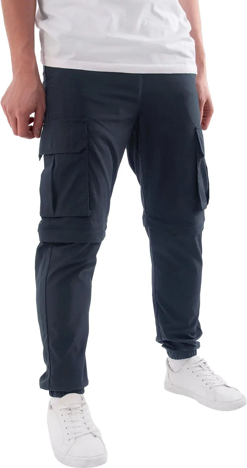 Soulstar Essentials Men'S Modern Cargo Pants – Denim Blue 1