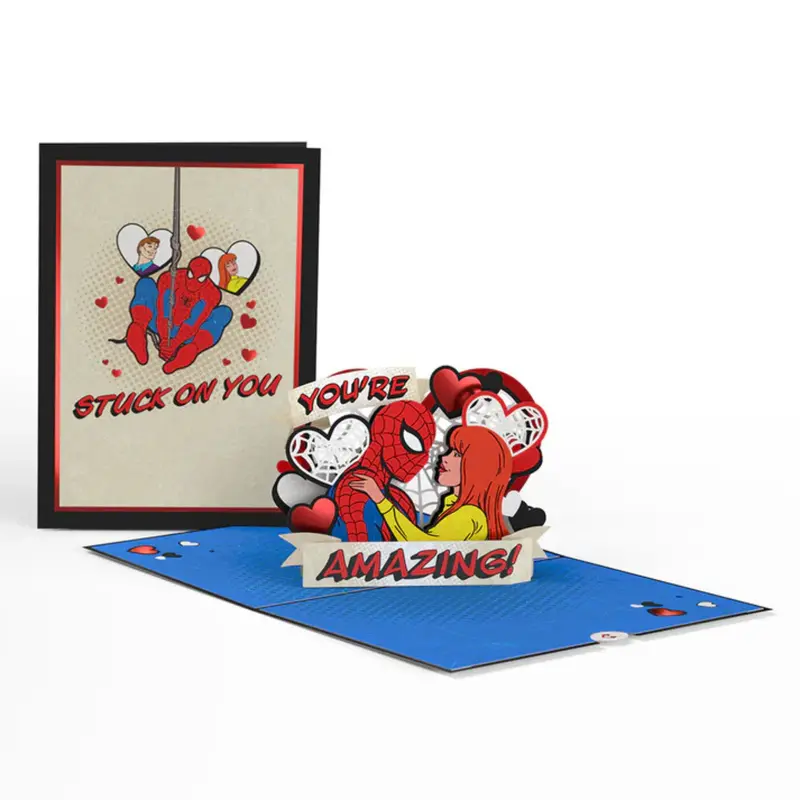 Spider-Man ‘Stuck On You’ Pop-Up Greeting Card – Lovepop X Disney Marvel 1