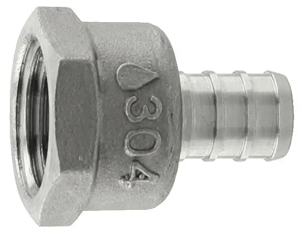 Stainless Steel Pex X Fpt Adapter – 3/4" Pex To 1/2" Female Pipe Thread 1