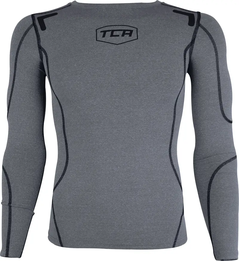 Tca Elite Plus Junior Compression Top – Grey 1