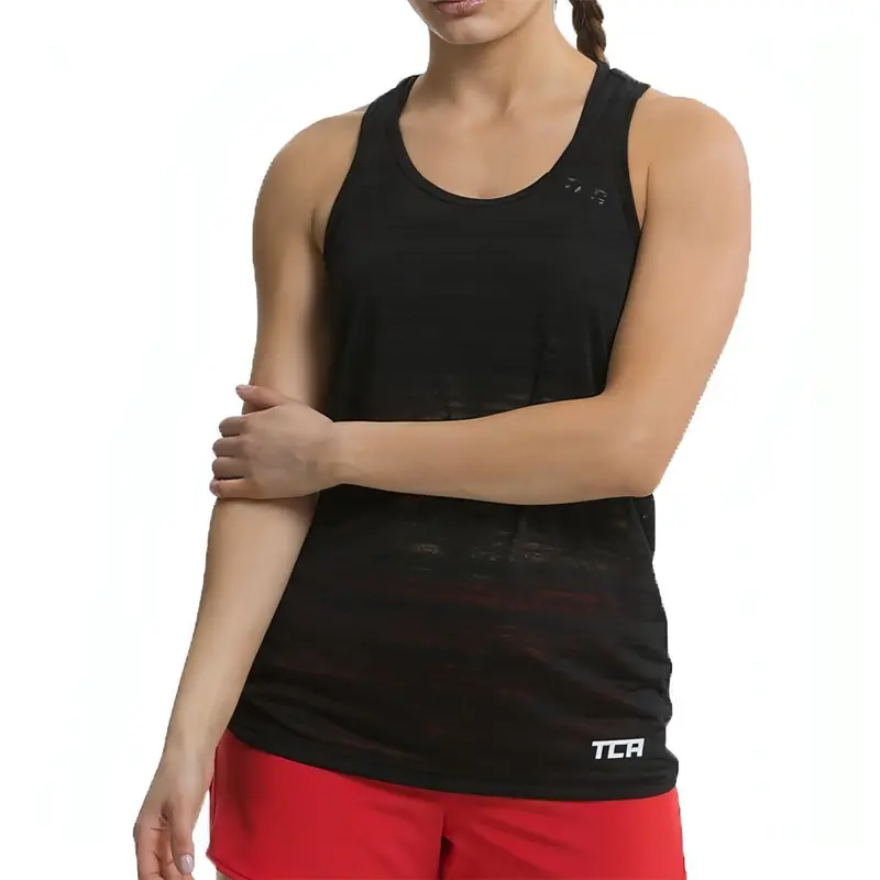 Tca Ultralite Women'S Minimalist Running Tank Vest – Black 1
