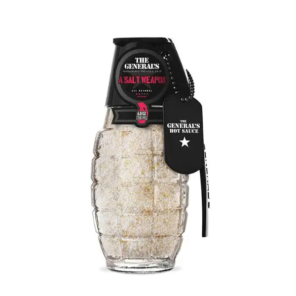 The General'S A Salt Weapon Hot Sauce, 6 Oz Bottle 1