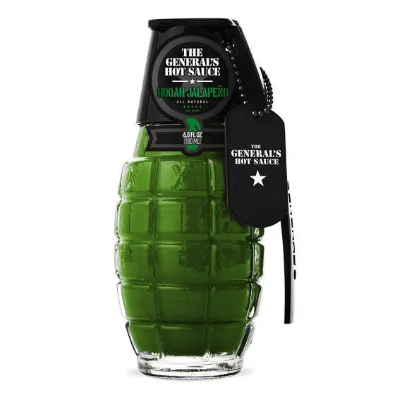 The General'S Hot Sauce – Hooah Jalapeño Blend (6 Oz) 1