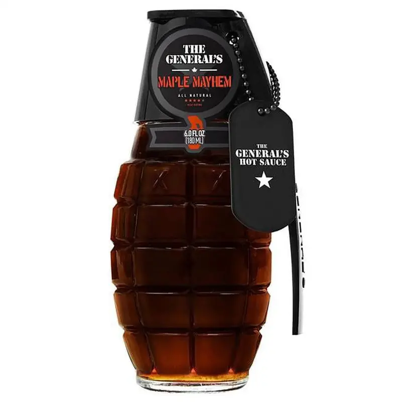The General'S Maple Mayhem Hot Sauce, 6 Oz Bottle 1