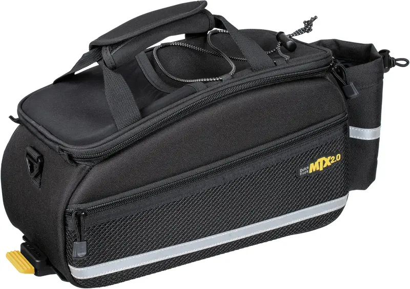Topeak Mtx Truck Bag Ex 2.0 – Heavy-Duty Rear Rack Pannier, Black 1