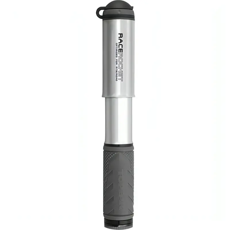 Topeak Racerocket Mini Hand Pump – Silver Finish 1