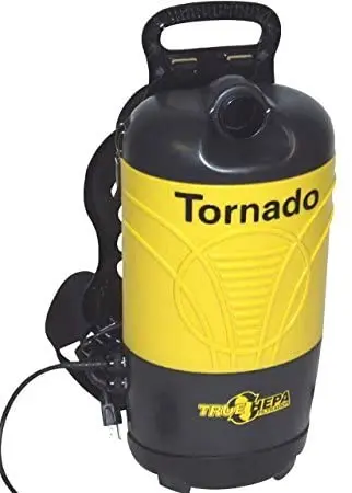 Tornado Pac-Vac Pv10 Backpack Vacuum – Lightweight, High-Mobility Commercial Unit (Model 93014) 1