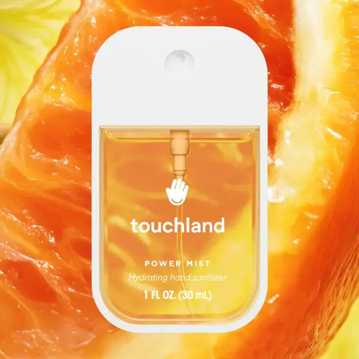 Touchland Citrus Grove Power Mist Hand Sanitizer – 1 Oz Bright Energizing Mist 1