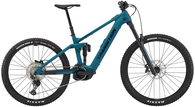 Transition Regulator Cx Carbon E-Mtb – 2026 Full-Suspension Electric Mountain Bike In Salish Sea Blue 1