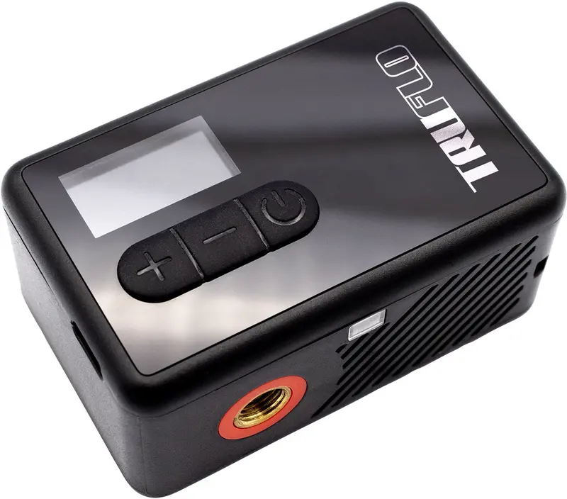 Truflo Electron Compact Portable Electric Bike Pump – High-Pressure Digital Inflator 1