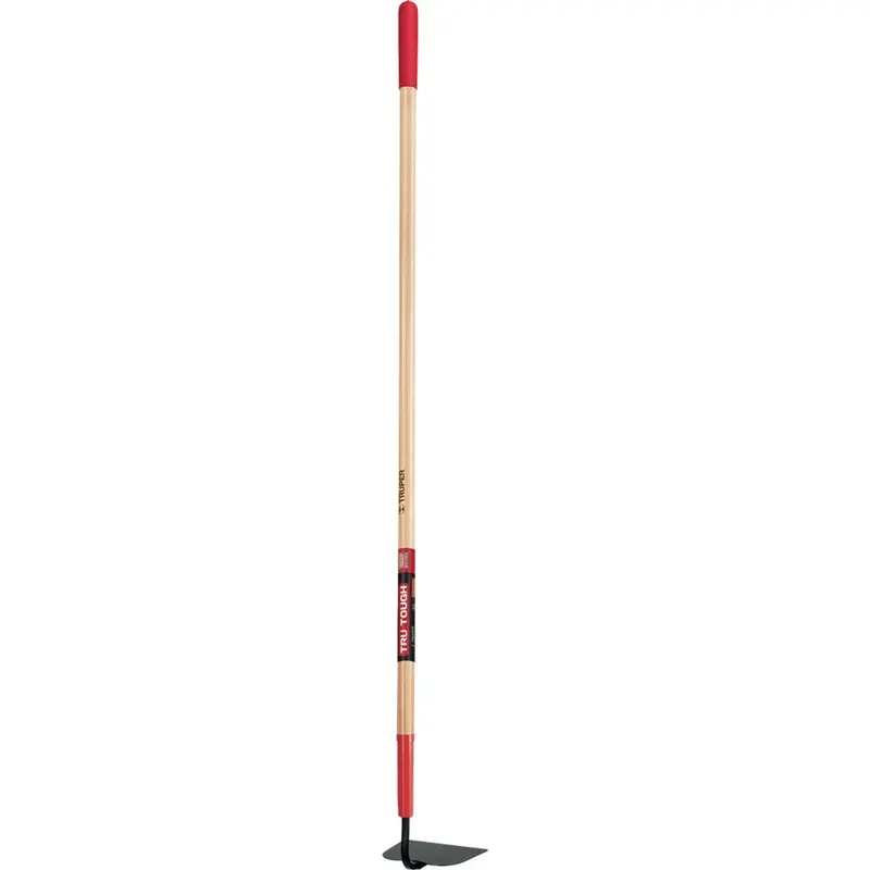 Truper Tru-Tough Garden Hoe – 54" Wood Handle, Forged Steel Head 1