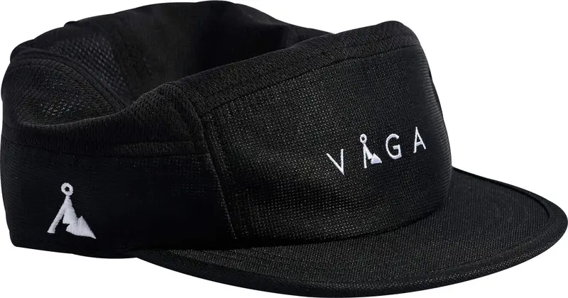 Vaga Club Performance Running Cap In Onyx Black 1