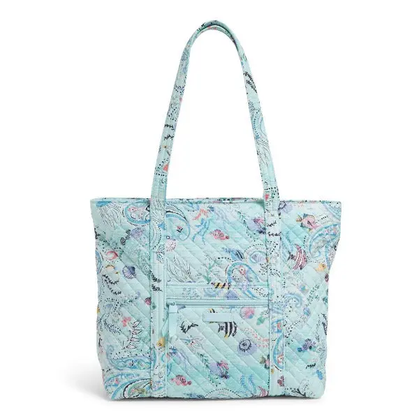 Vera Bradley Paisley Wave Tote Bag – Stylish Large-Capacity Carryall 1