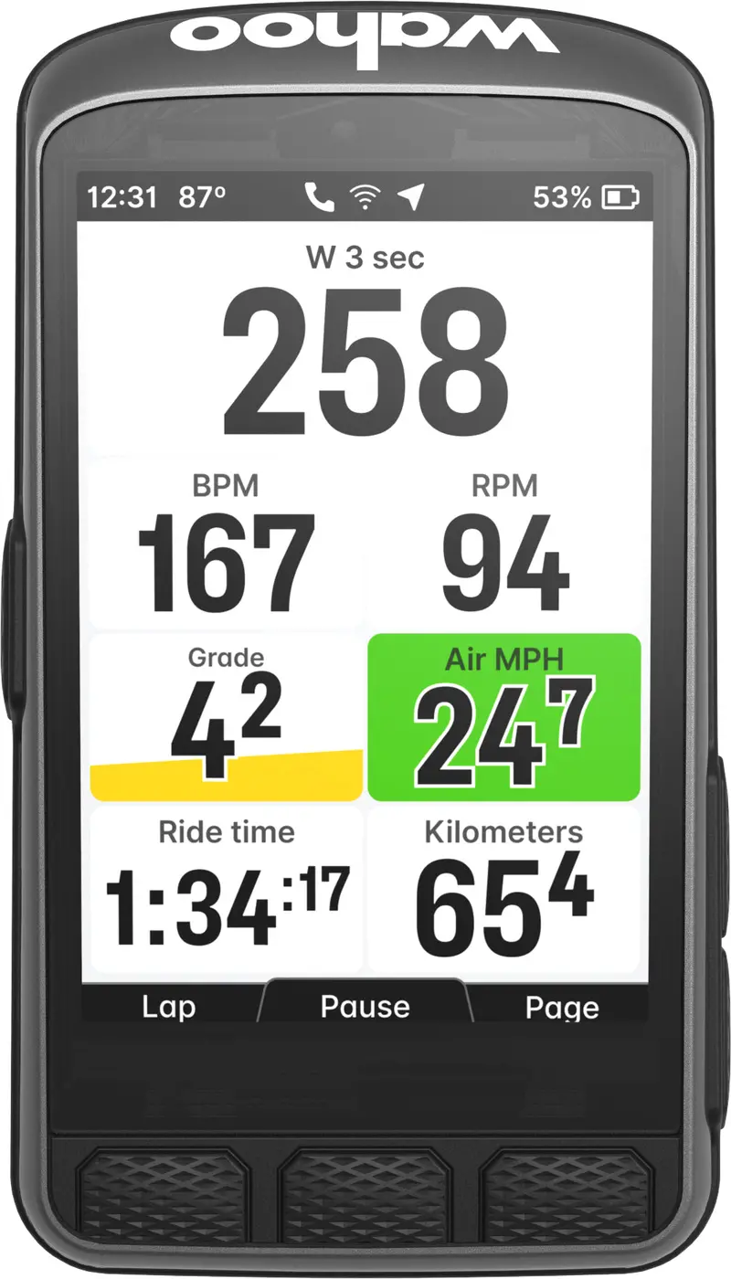 Wahoo Elemnt Ace Gps Cycling Computer – Matte Black 1