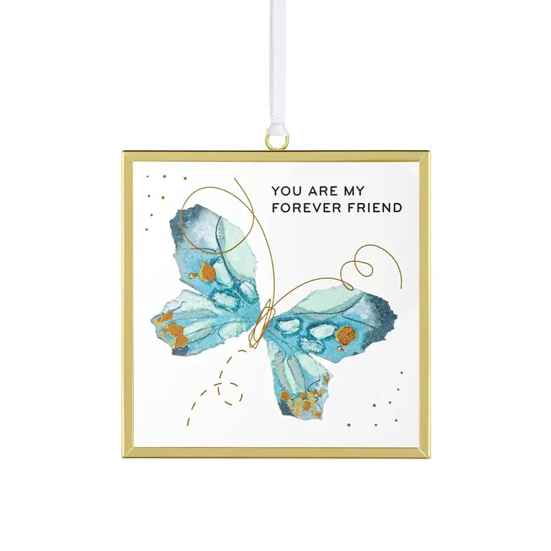 'You Are My Forever Friend' Butterfly Suncatcher – Elisabeth Hays Design (3") 1