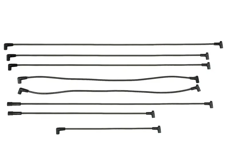Accel Proconnect Spark Plug Wire Set – Black Silicone Jacket (Model 118002Pc) 1