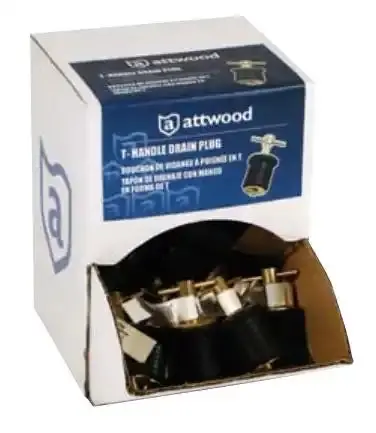 Attwood Mari 7526Pd1 Plug-And-Drain Fitting – Marine-Grade Bilge Drain Assembly With Built-In Plug 1
