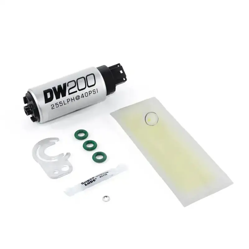 Deatschwerks 9-201-0836 In-Tank Fuel Pump – 255 Lph, Includes 9-0836 Wiring Harness & Mounting Kit 1