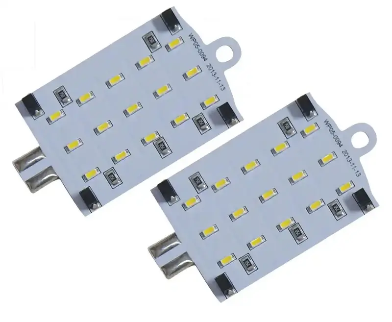 Dual-Pack Flat Black 921Bw Led License Plate Light – 135-Lumen Output 1