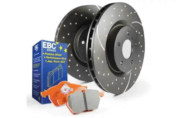 Ebc Brakes S8Kf1020 Gd Sport Rotors – Wide-Slot Design For Enhanced Cooling & Fade Resistance 1