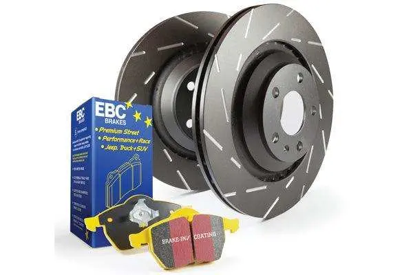 Ebc Brakes S9Kr1396 Slotted Rotors Feature A Narrow Slot To Eliminate Wind Noise. 1