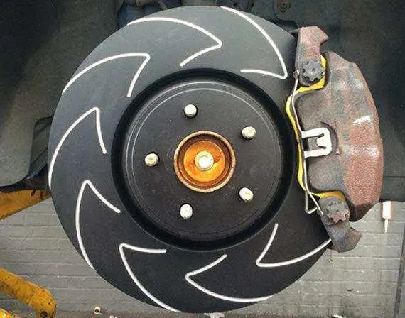 Ebc Bsd7340 V-Grooved Brake Rotors – Enhanced Thermal Dissipation For Cooler Pad Operation 1