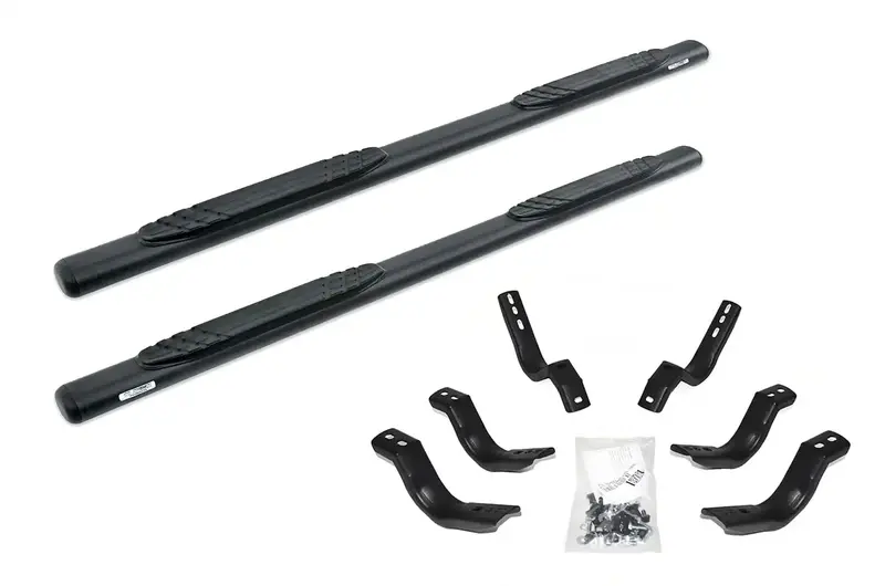 Go Rhino 684404387T Oe Xtreme 4-Inch Side Steps With Mounting Hardware Kit – Diesel-Specific 1