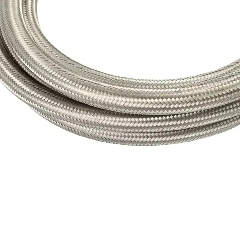 Mishimoto Stainless Steel Braided Hose – 15-Foot Length With -12An Fittings 1