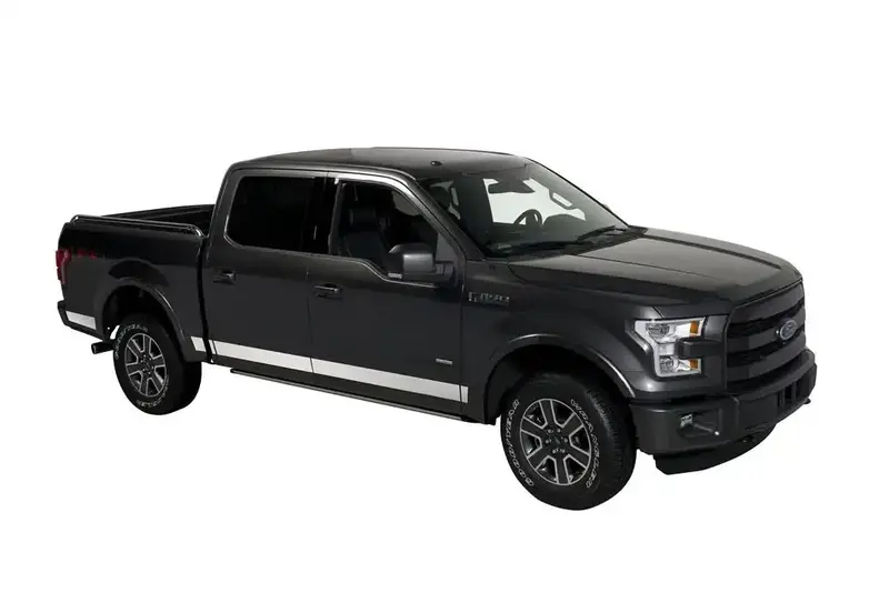 Putco 9751444 Rocker Panel Trim – Chrome Accent Kit For 2015 Ford F-150 Crew Cab (5.5' Bed) 1
