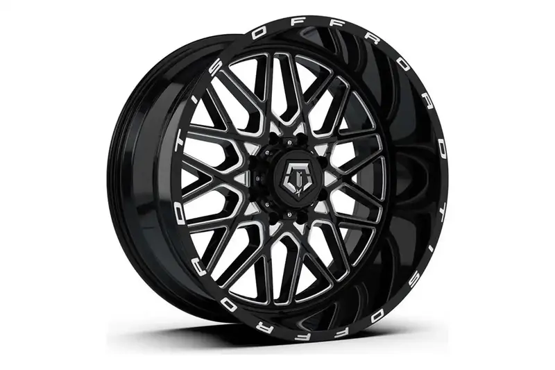 Rough Country Tis 548Bm Alloy Wheel – 17X9, Matte Black, 548Bm-2120544 1