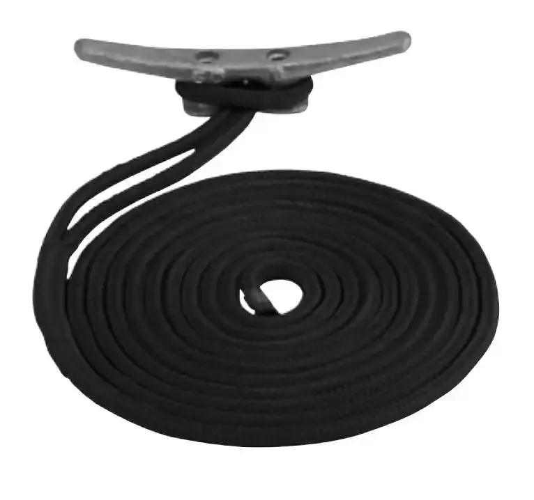 Sea Dog Double-Braided Nylon Dock Line – 3/4" X 125', Black (Model 302112025Bk-1) 1