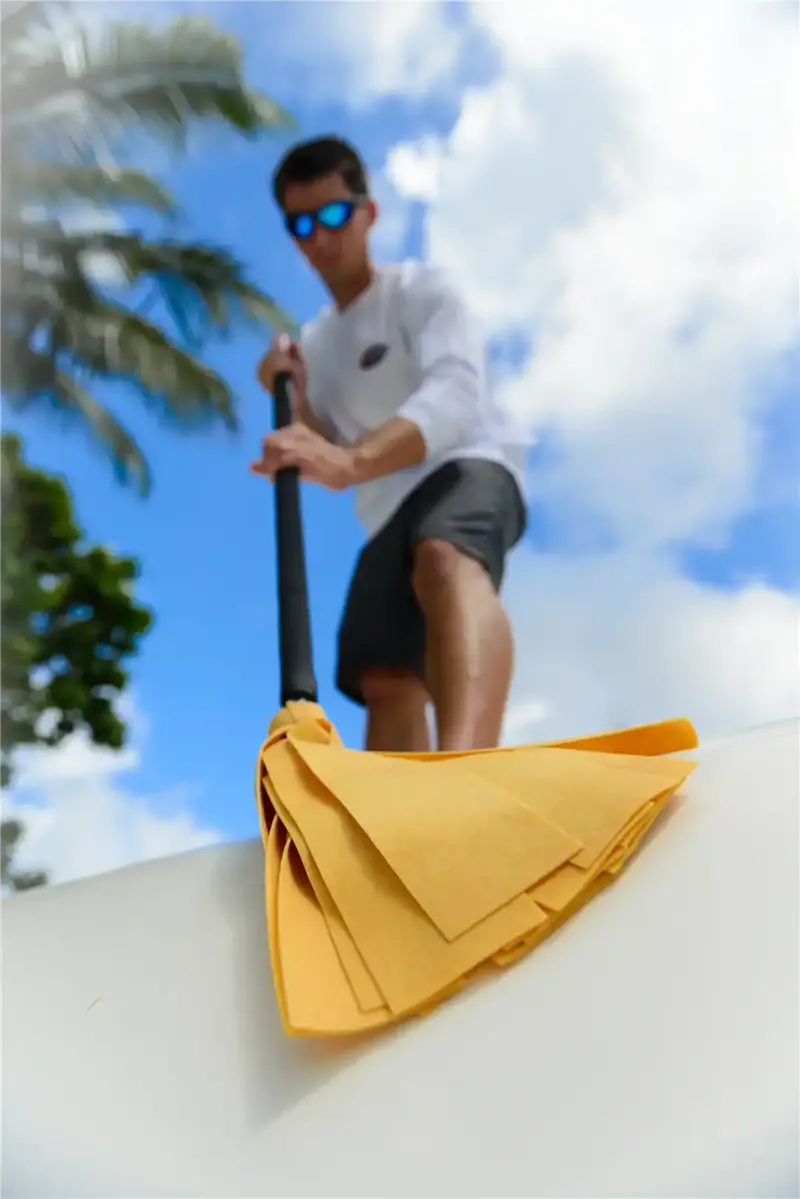 Shurhold Synthetic Chamois Mop – 113-Inch Professional Detailing Tool 1