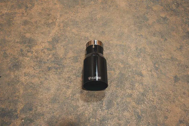 Valvetronic Dual-Diameter Exhaust Tip – Matte Black Finish, Compatible With 2.5-Inch To 3.5-Inch Exhaust Pipes 1