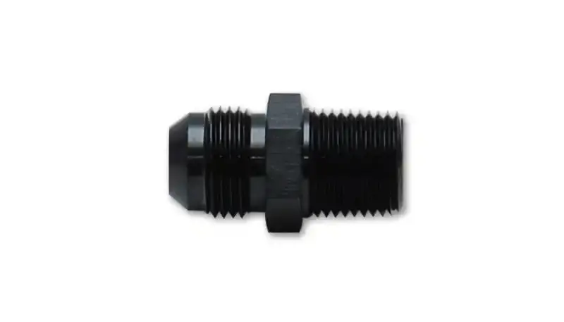 Vibrant -10An To 3/8In Npt Straight Adapter Fitting - Aluminum 1