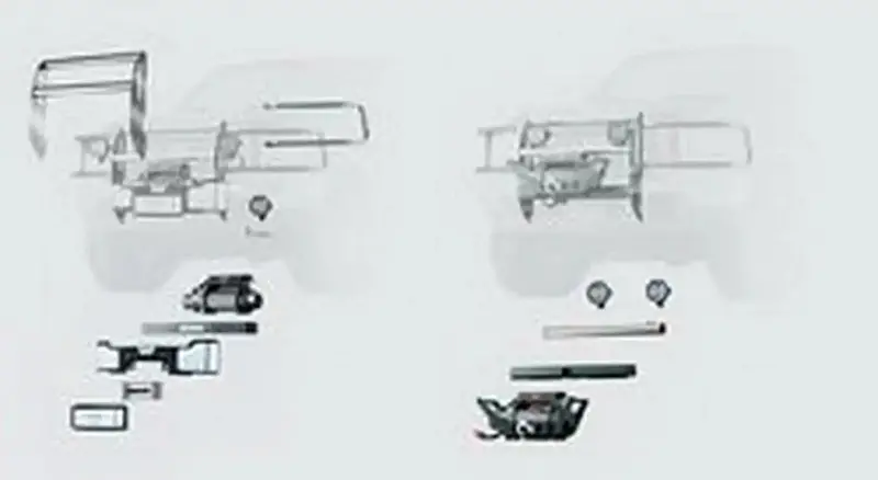 Warn 76253 Universal Winch Mounting Hardware Kit 1